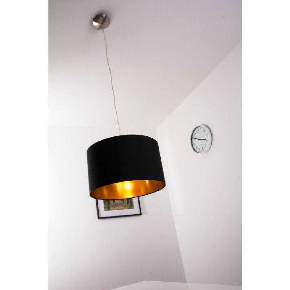 Eglo Leuchten Maserlo Hängeleuchte Nickel-Matt, 1-flammig main product photo