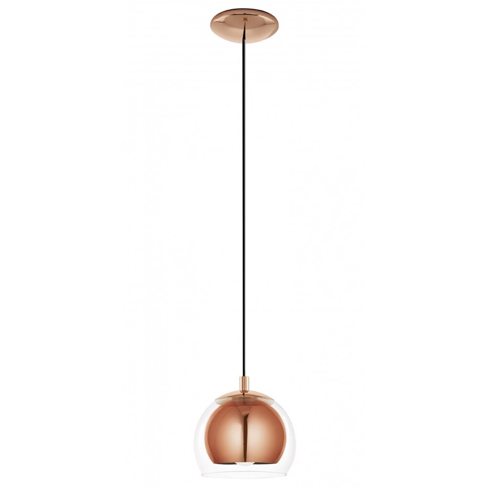 Eglo ROCAMAR Pendelleuchte Kupferfarben, 1-flammig main product photo