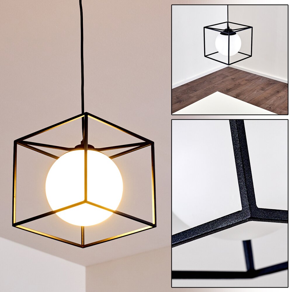 Legano Hängeleuchte Schwarz, 1-flammig main product photo