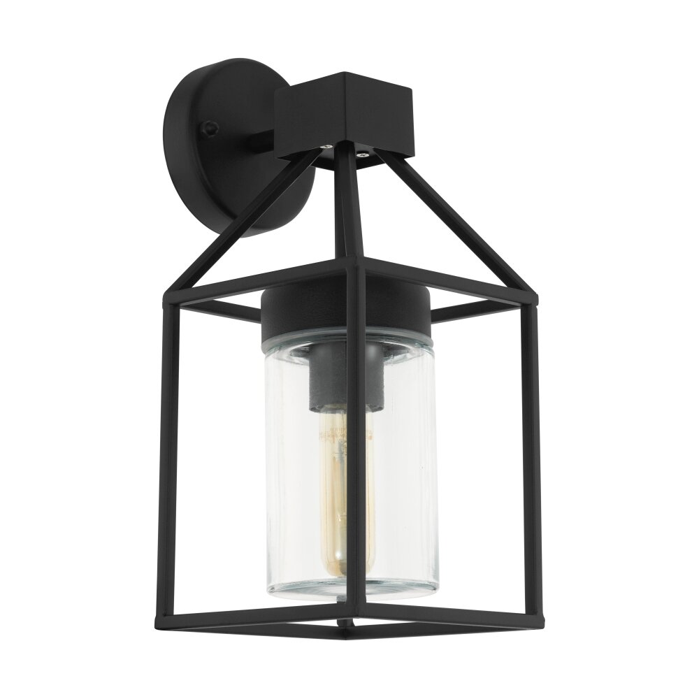Eglo TRECATE Außenwandleuchte Schwarz, 1-flammig main product photo