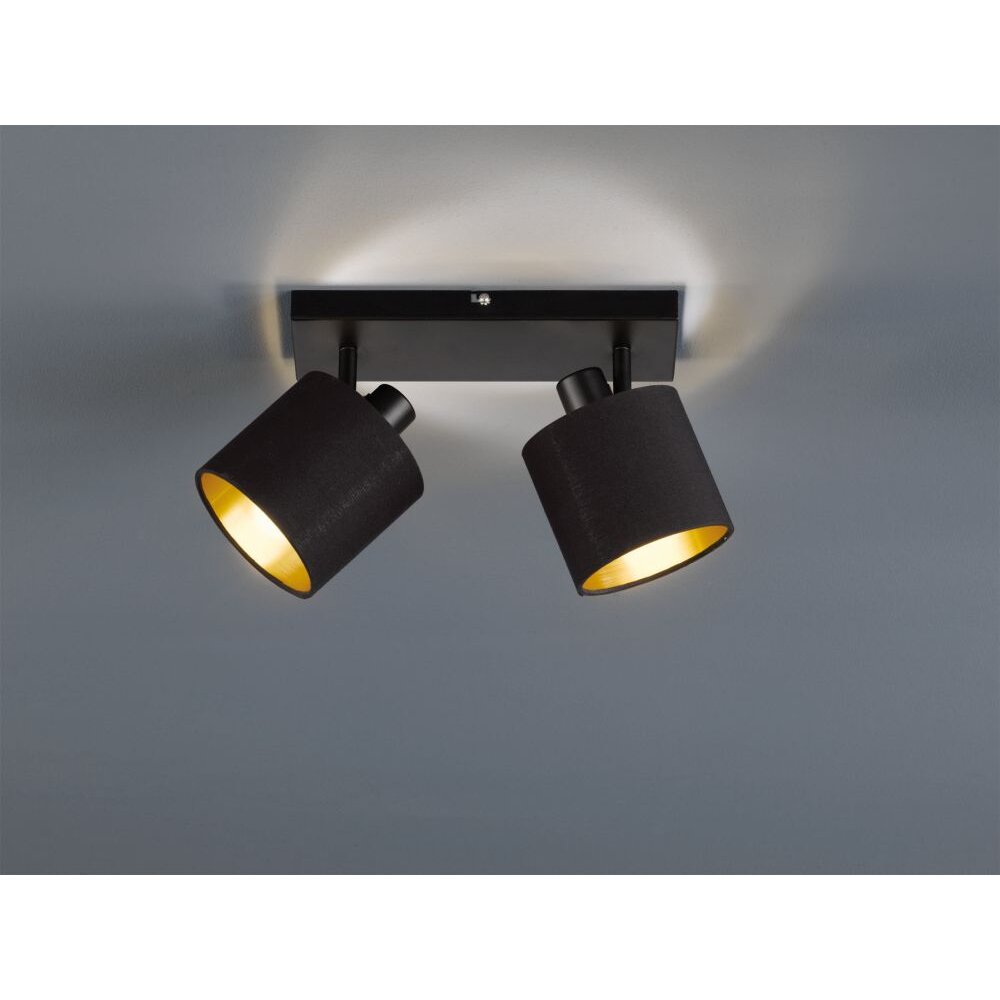 Reality TOMMY Strahler Schwarz, 2-flammig main product photo