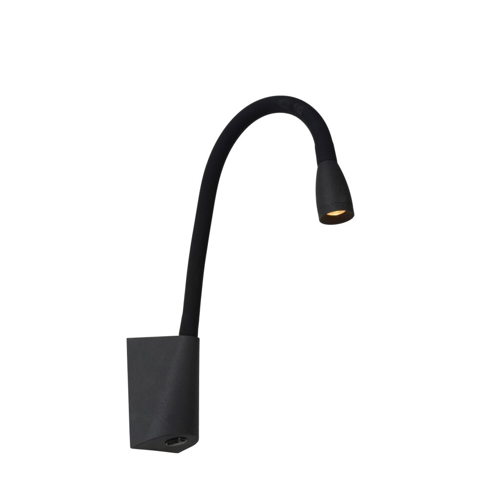 Lucide GALEN-LED Bettlampe Schwarz, 1-flammig main product photo