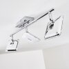 Vallorbe Deckenleuchte LED Chrom, 3-flammig