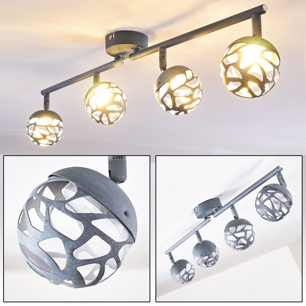 Covane Deckenleuchte LED Blau, Grau, 4-flammig main product photo