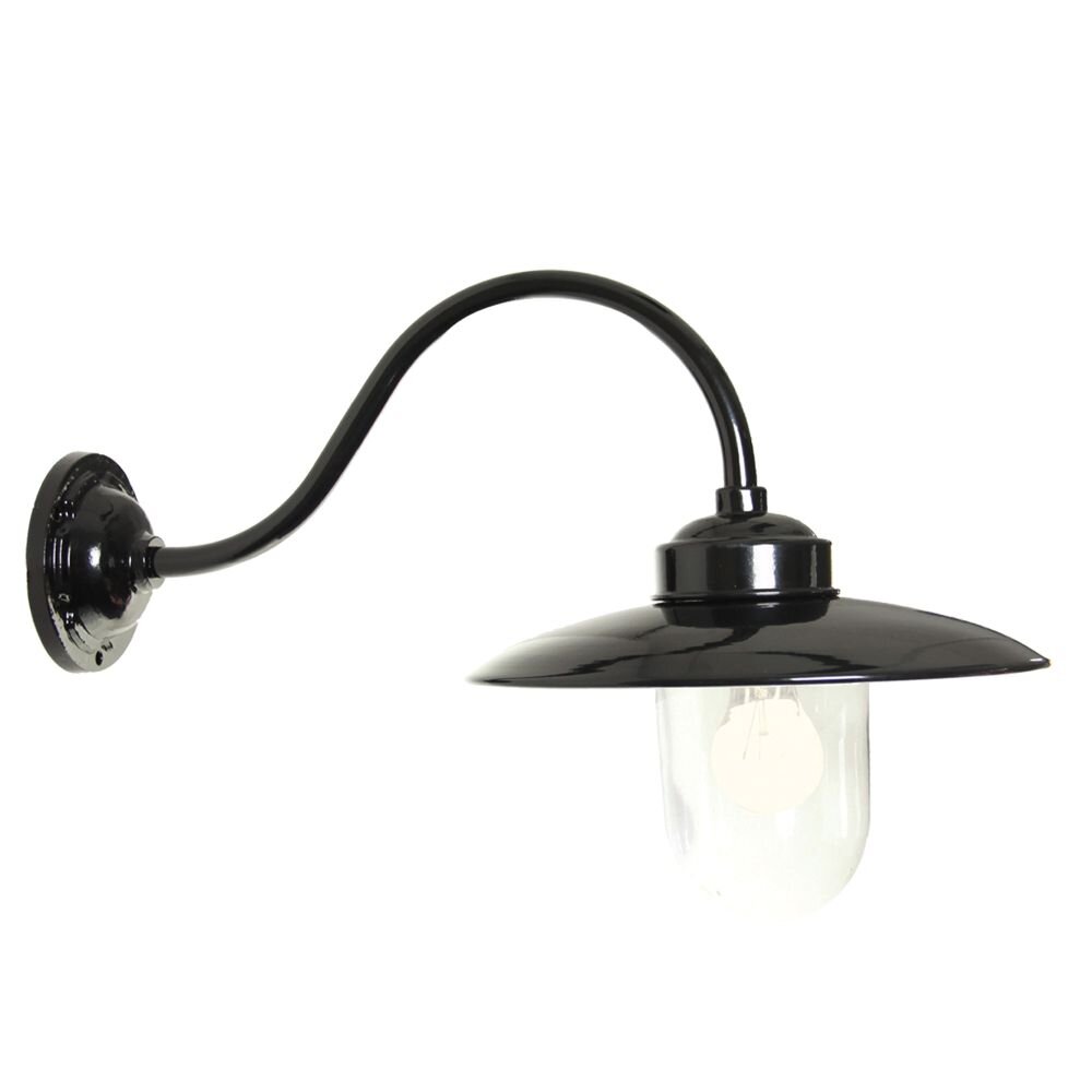 KS Verlichting Solingen Wandleuchte Schwarz, 1-flammig main product photo