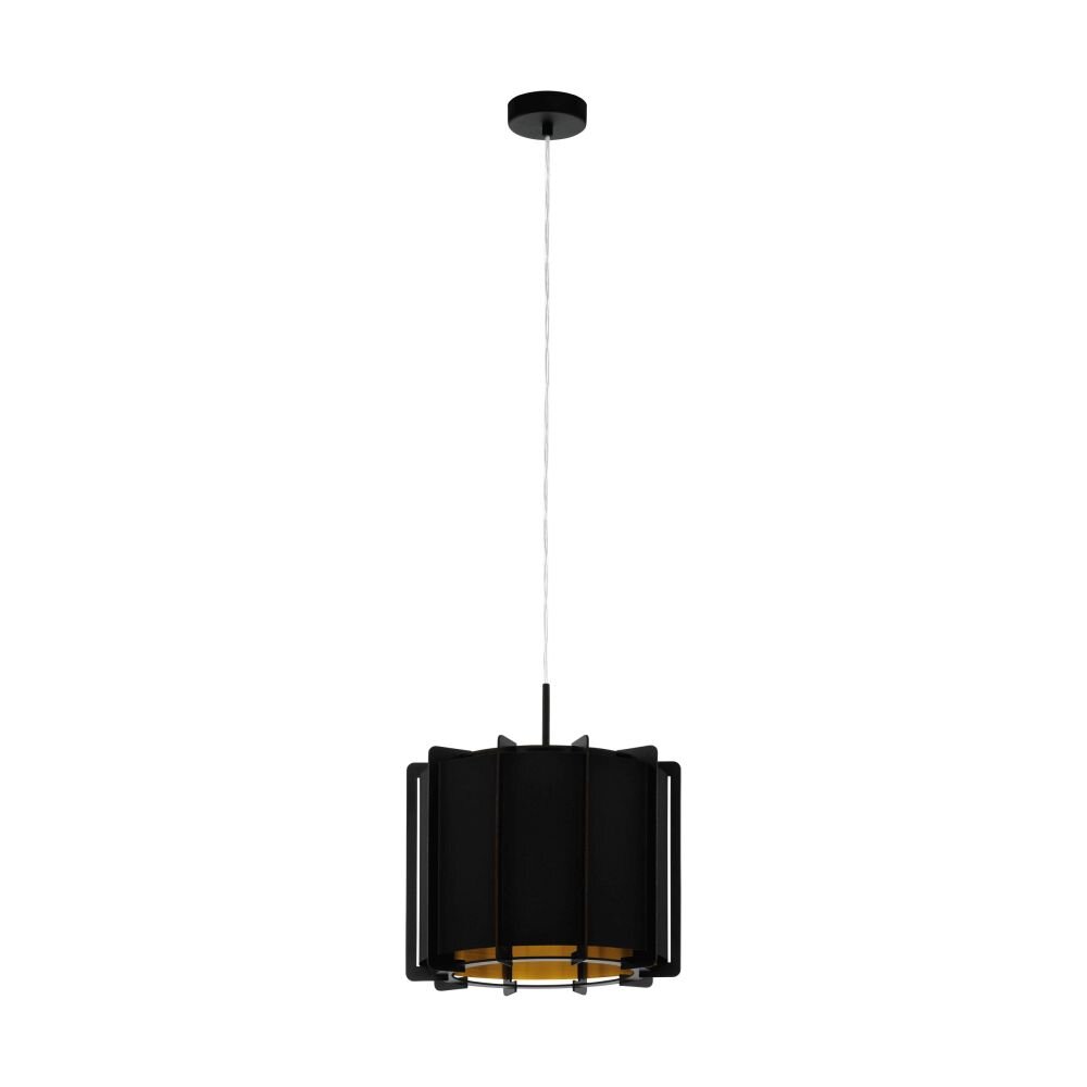 EGLO PINETA Hängeleuchte Schwarz, 1-flammig main product photo