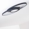 Chunky Deckenleuchte LED Grau, 1-flammig
