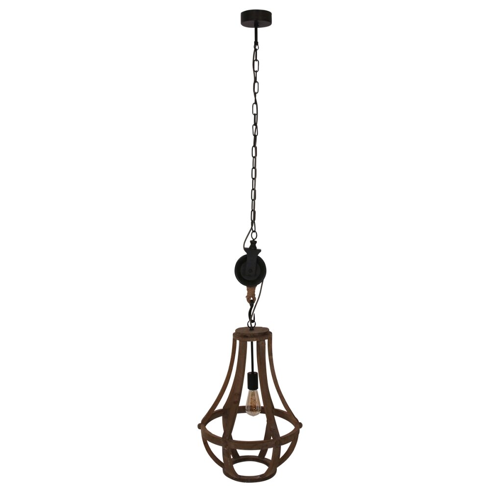 Steinhauer liberty bell Pendelleuchte Braun, 1-flammig main product photo