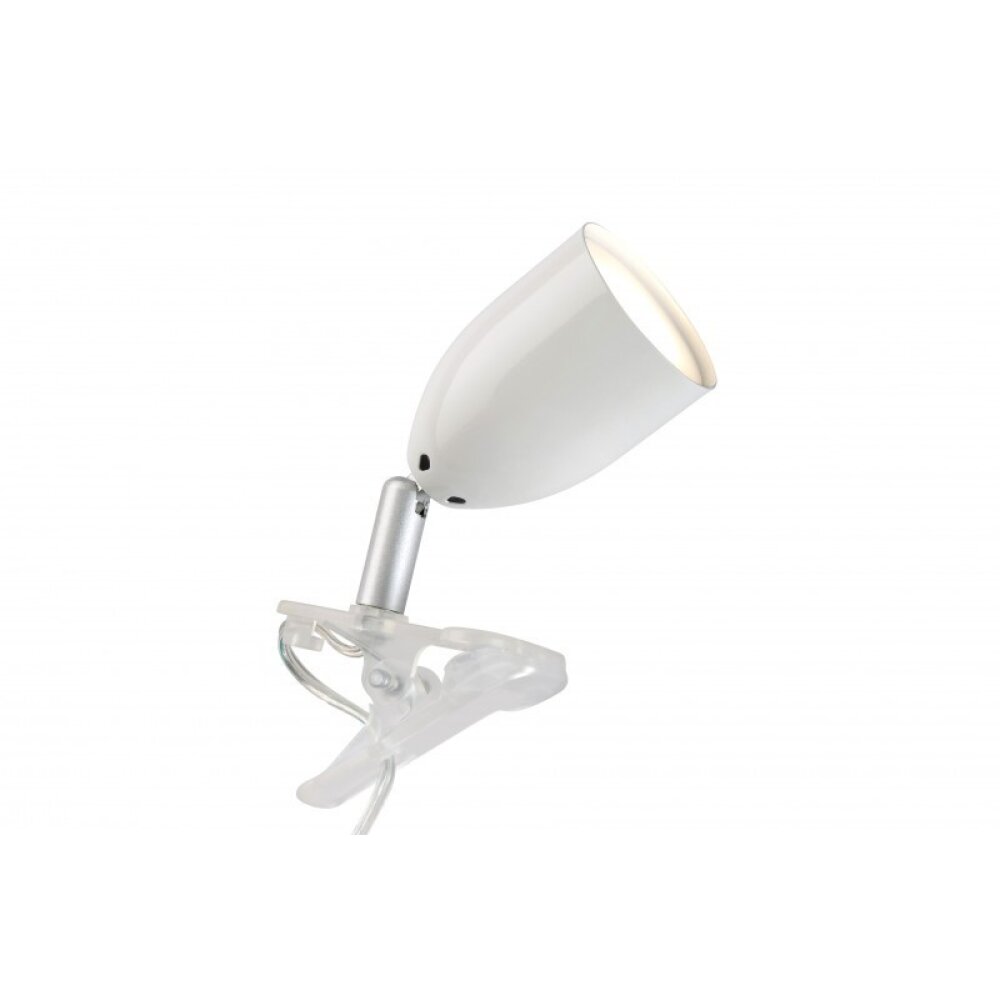 Brilliant Leo Klammerleuchte Weiß, 1-flammig main product photo