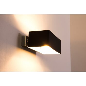 Ideal Lux BOX Wandleuchte Schwarz, 2-flammig