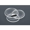 Trio Leuchten SEDONA Deckenleuchte LED Aluminium, 1-flammig