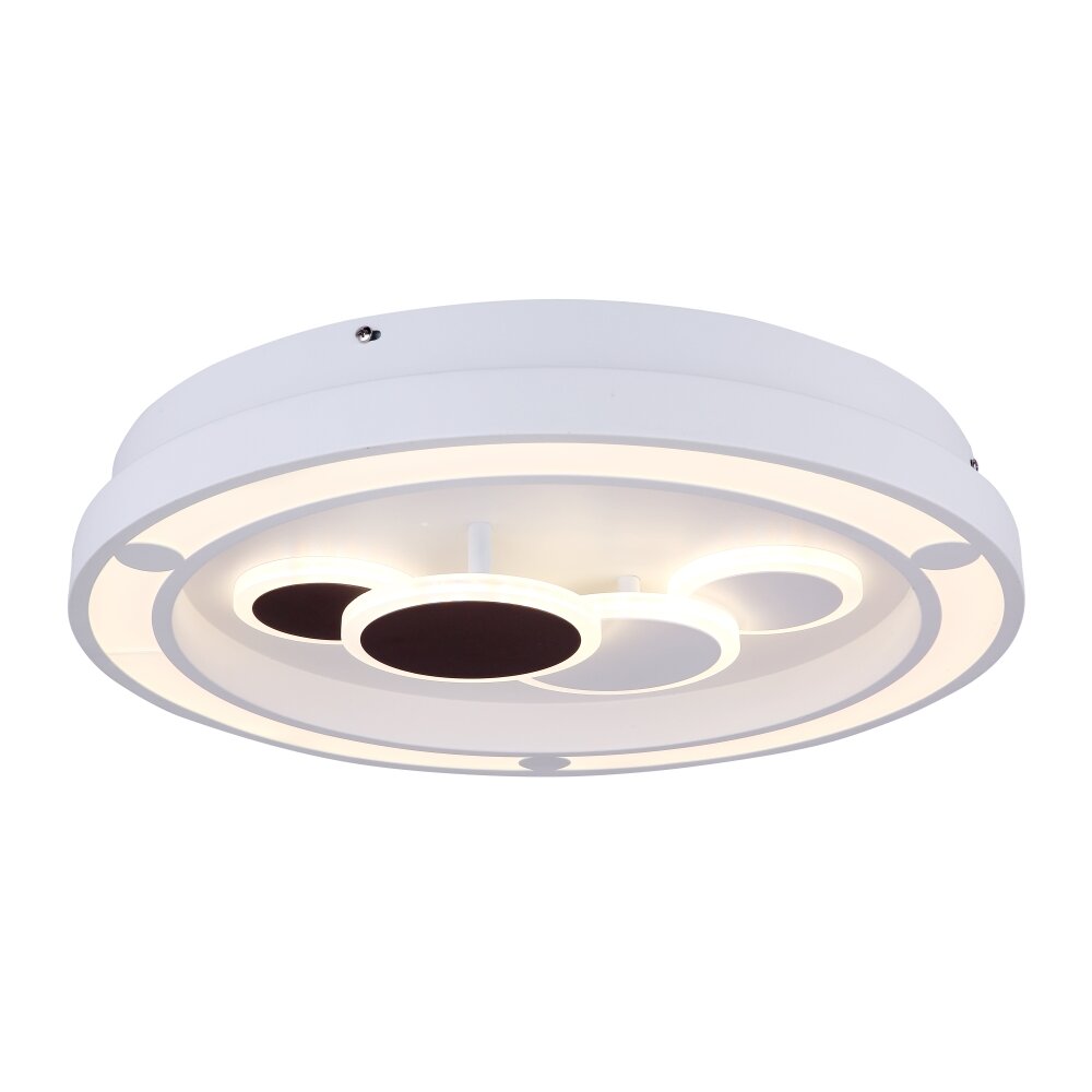 Globo SOLA Deckenleuchte LED Weiß, 1-flammig, Fernbedienung main product photo