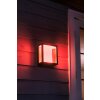 Philips Hue Ambiance White & Color Impress Wandleuchte LED Schwarz, 1-flammig, Farbwechsler