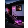 Philips Hue Ambiance White & Color Impress Wandleuchte LED Schwarz, 1-flammig, Farbwechsler