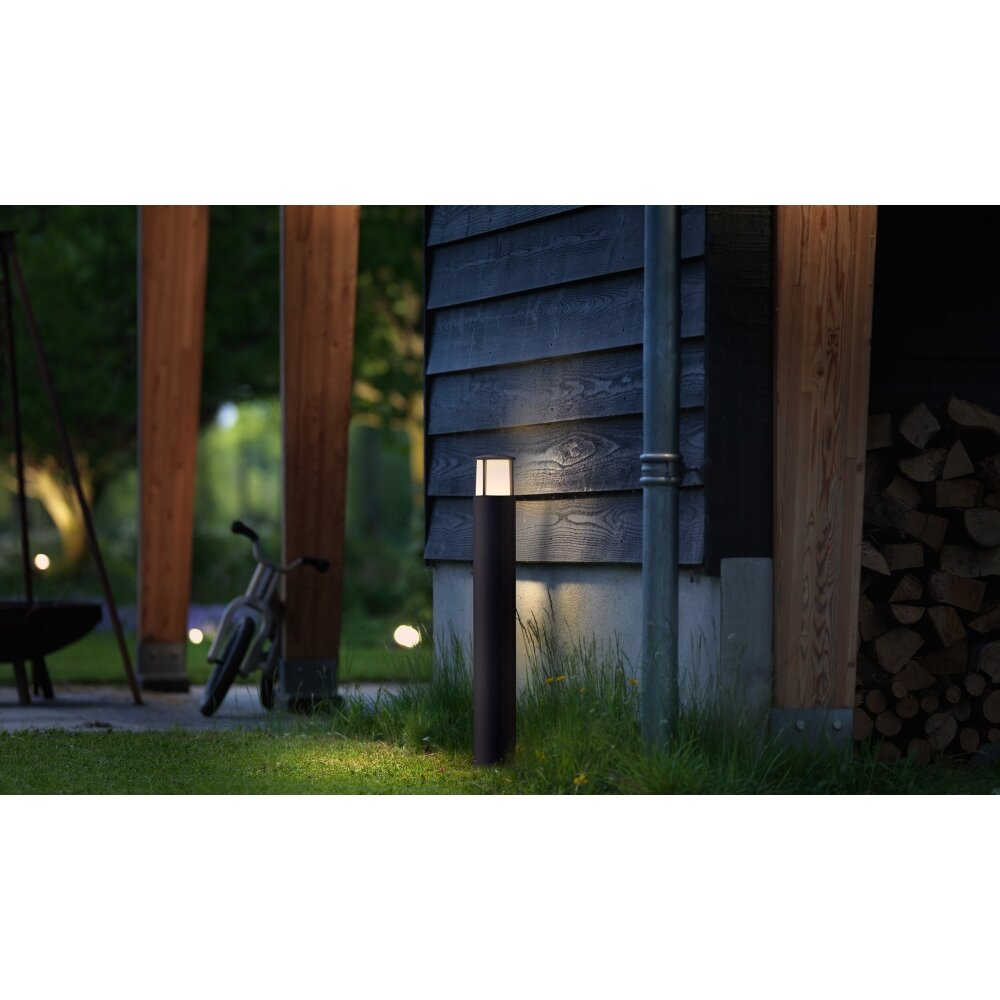 Philips Stock Wegeleuchten LED Anthrazit, 1-flammig main product photo