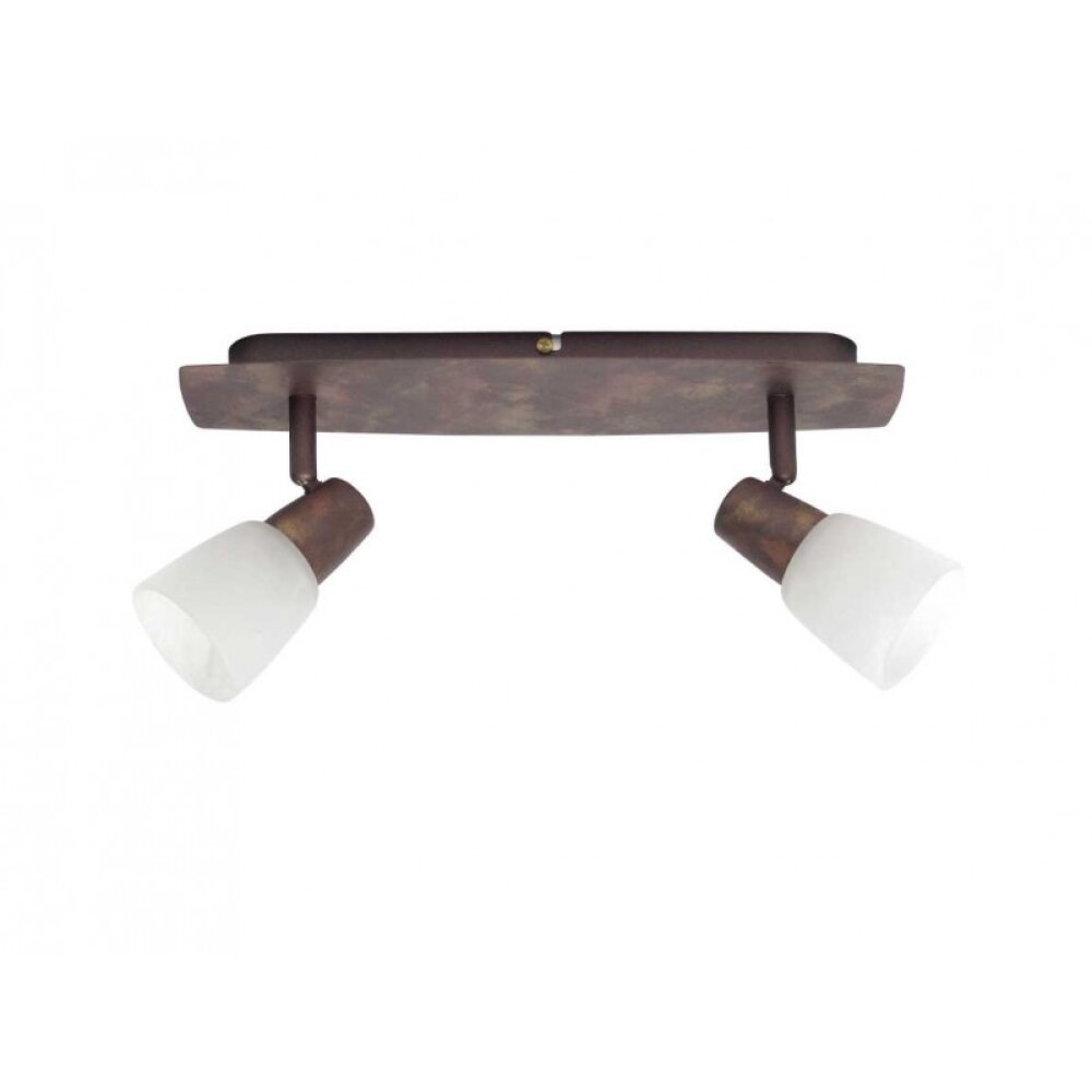 Brilliant Milos Spotbalken Kupferfarben, 2-flammig main product photo