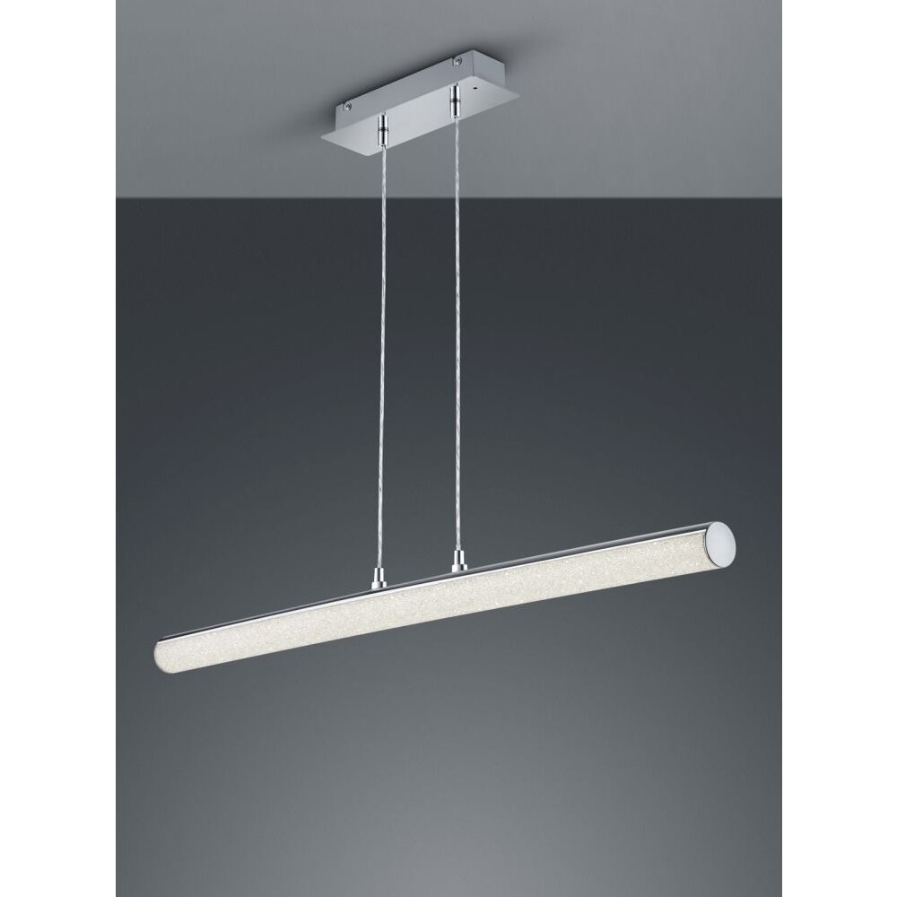 Reality LEIA Pendelleuchte LED Chrom, 1-flammig, Fernbedienung, Farbwechsler main product photo