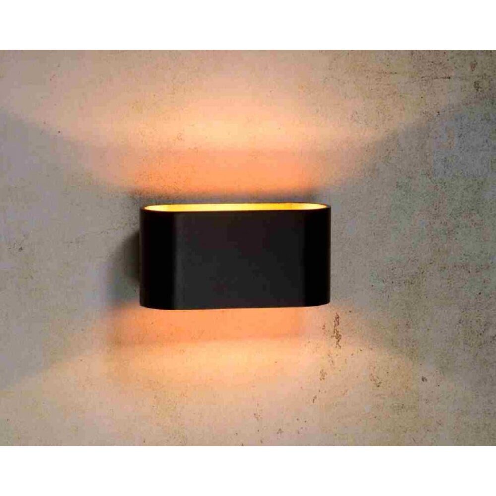 Lucide XERA Wandleuchte Schwarz, 1-flammig main product photo