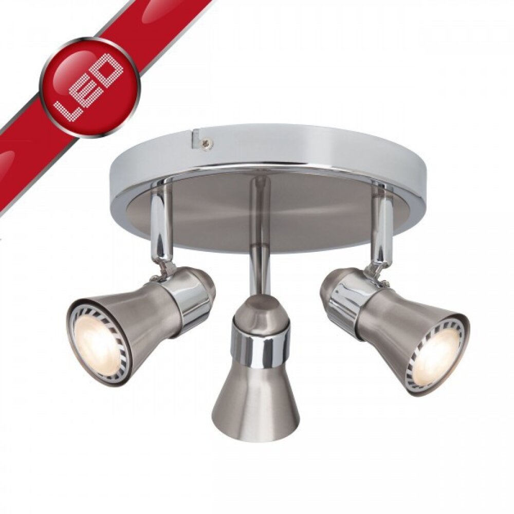 Brilliant Sanny Spotrondell Eisen, 3-flammig main product photo