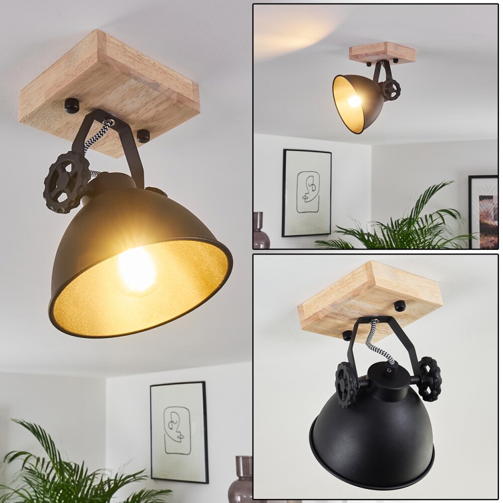 Svanfolk Deckenleuchte Braun, Schwarz, 1-flammig main product photo