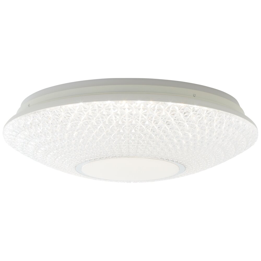 Brilliant Lucian Deckenleuchte LED Weiß, 1-flammig, Fernbedienung, Farbwechsler main product photo