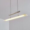 Junsele Pendelleuchte LED Nickel-Matt, 3-flammig