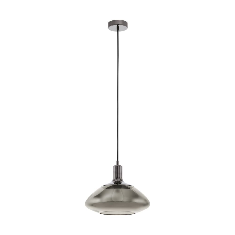 EGLO TORRONTES Hängeleuchte Nickel-Matt, Schwarz, 1-flammig main product photo