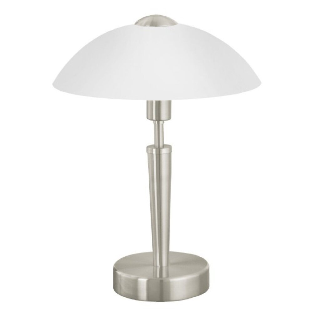 Eglo SOLO 1 Tischleuchte Nickel-Matt main product photo