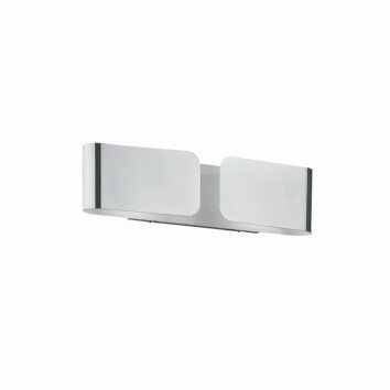 Ideal Lux CLIP Wandleuchte Chrom, 2-flammig