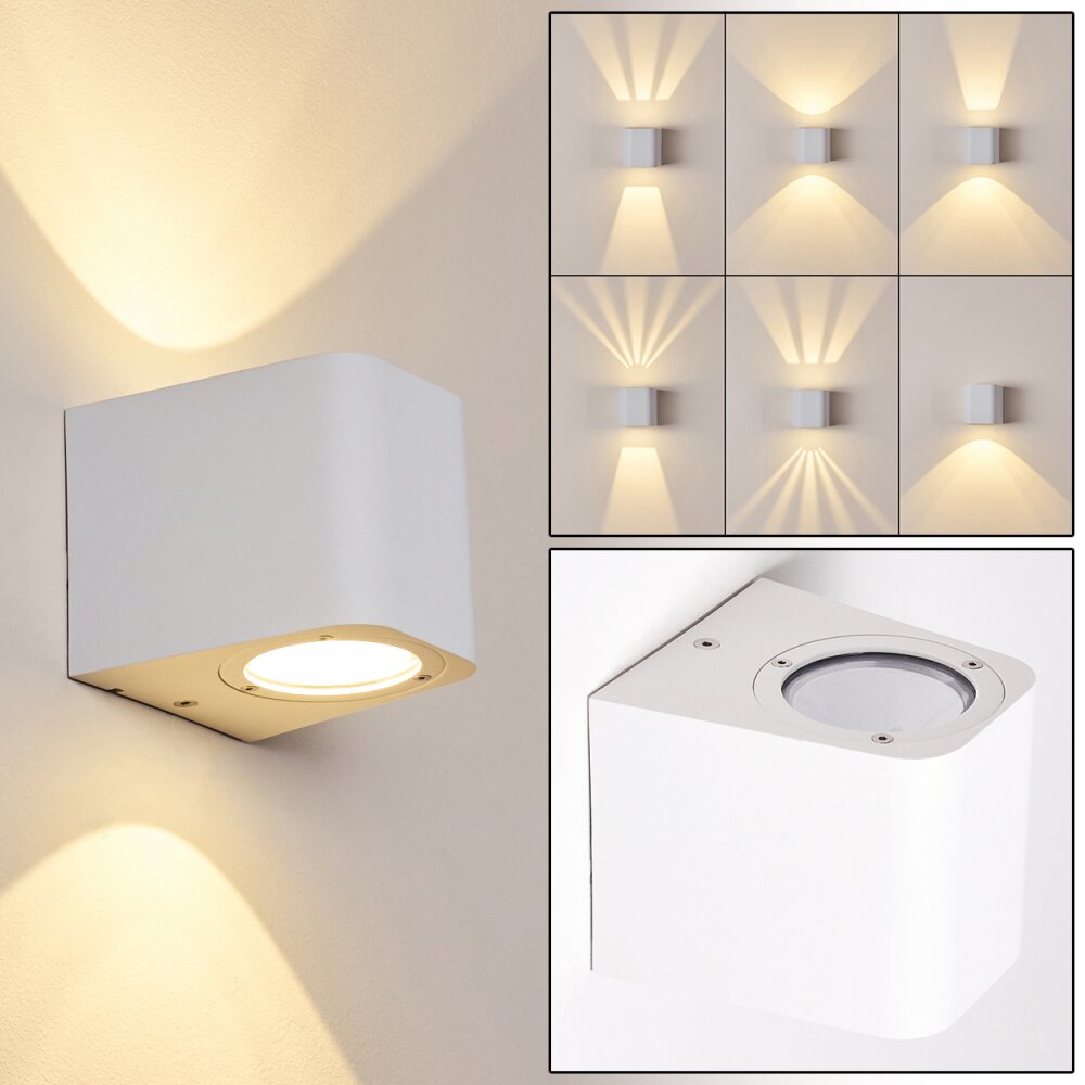 Maputo Außenwandleuchte LED Weiß, 2-flammig main product photo