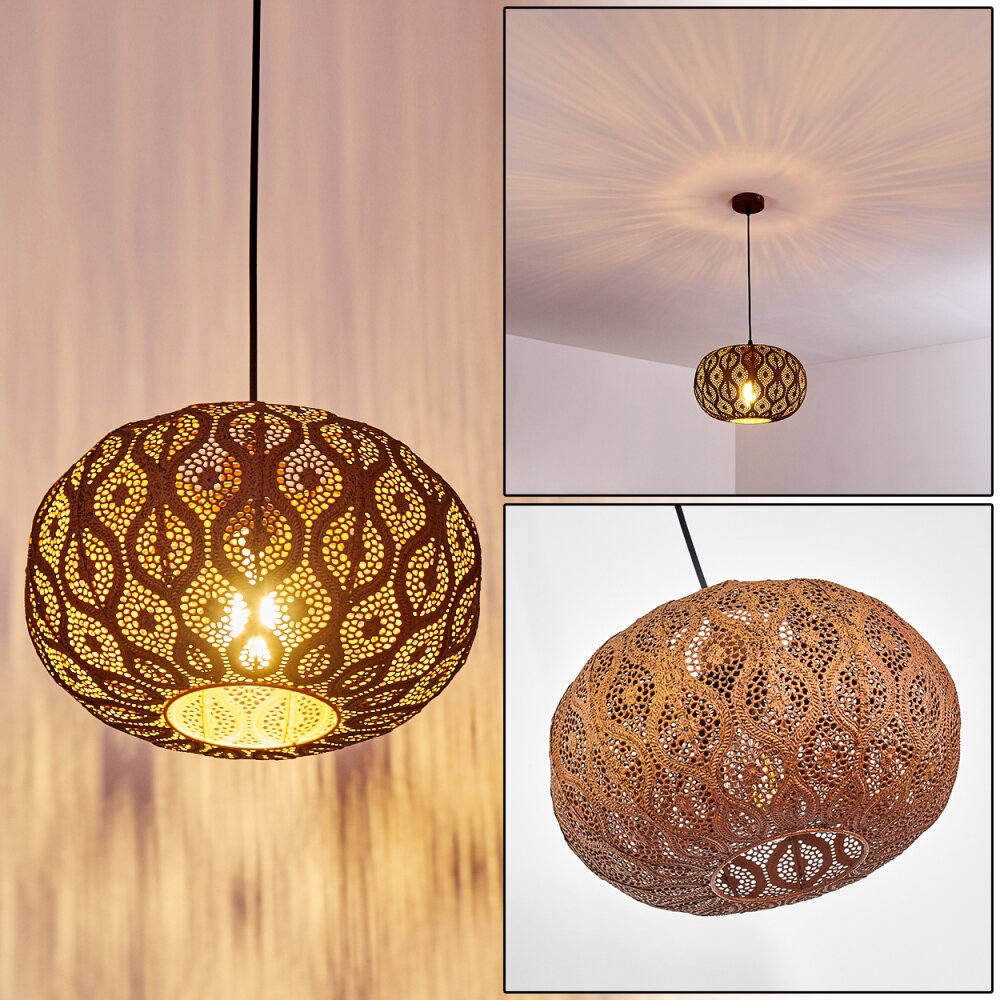 Kemer Hängeleuchte Rostfarben, 1-flammig main product photo