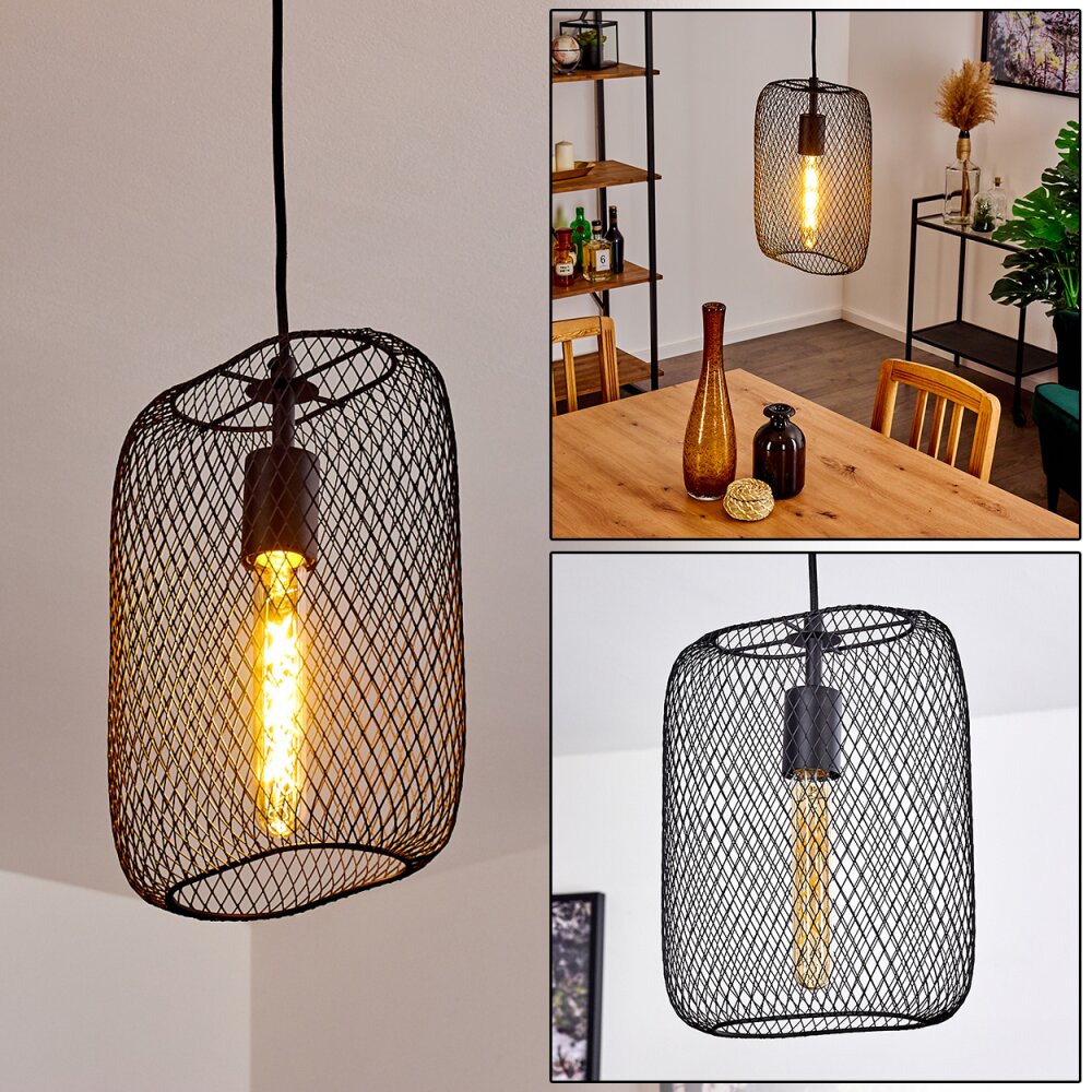 Moholm Hängeleuchte Schwarz, 1-flammig main product photo