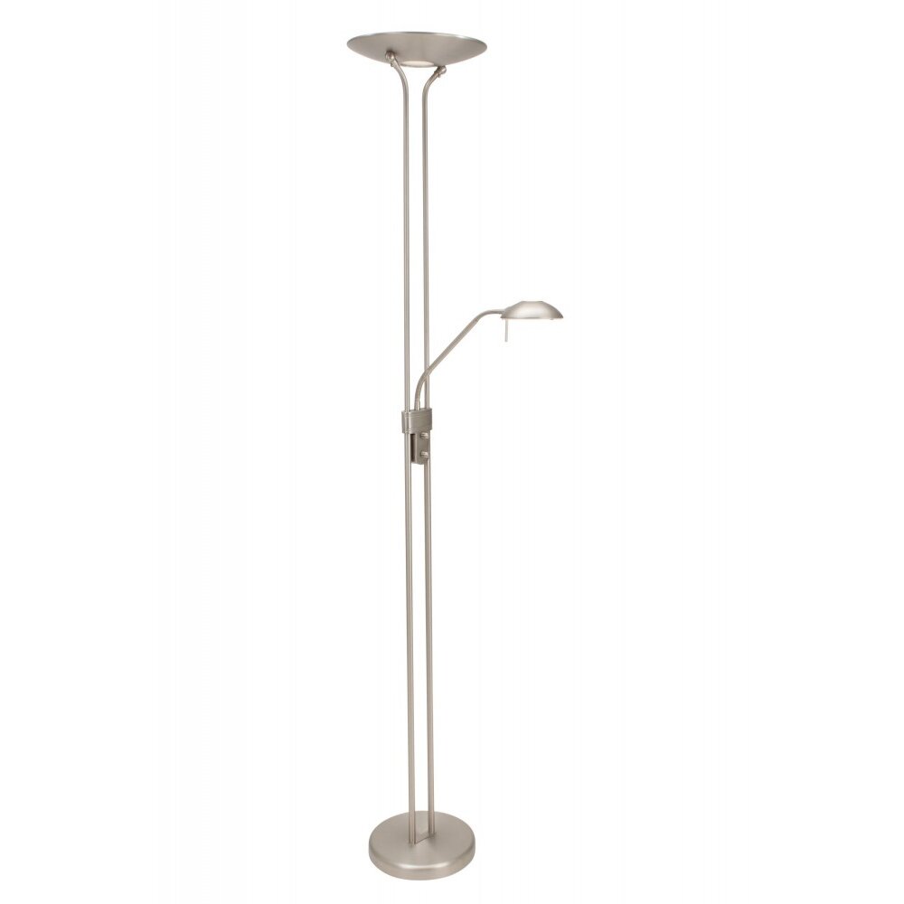 Steinhauer Mexlite Deckenfluter LED Edelstahl, 1-flammig main product photo