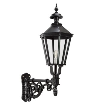 KS Verlichting Lisse Wandleuchte Schwarz, 1-flammig KS Verlichting Lisse Wandleuchte Schwarz, 1-flammig