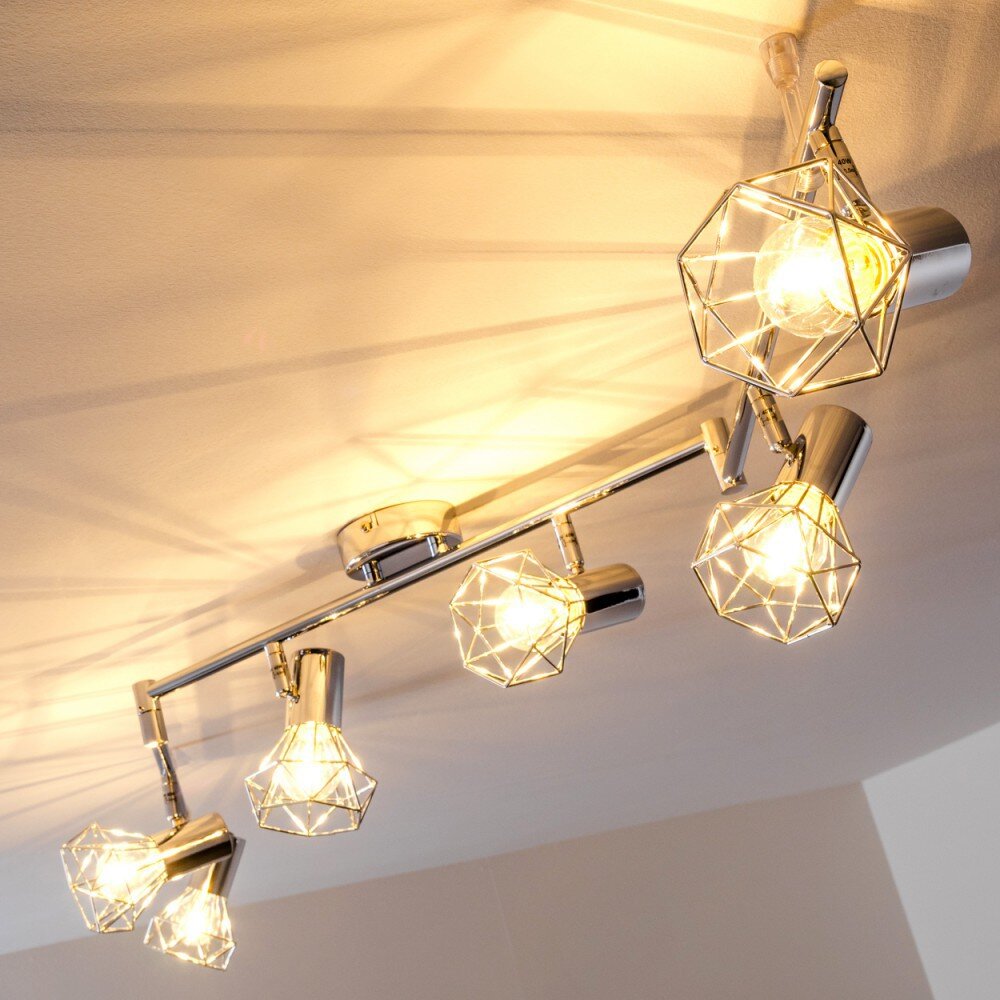 Palmira Deckenstrahler Chrom, 6-flammig main product photo