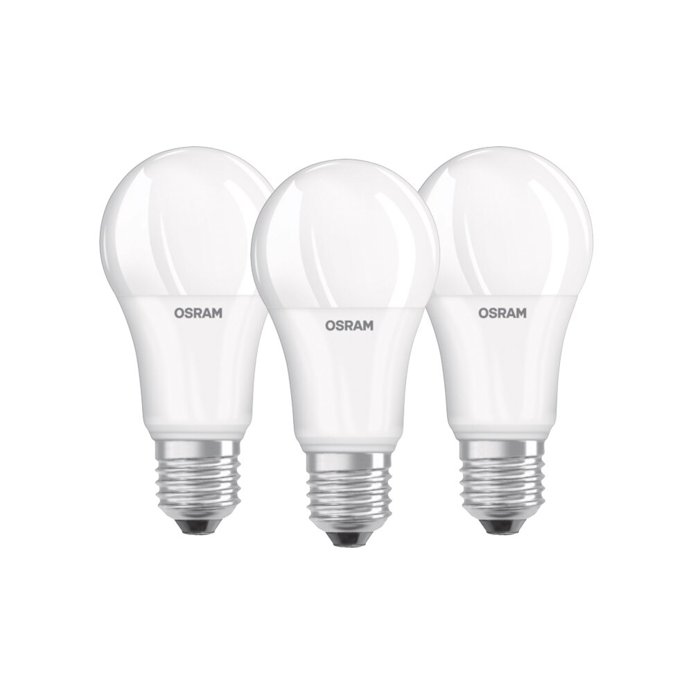 Osram LED 3er Set E27 13 Watt 2700 Kelvin 1521 Lumen main product photo