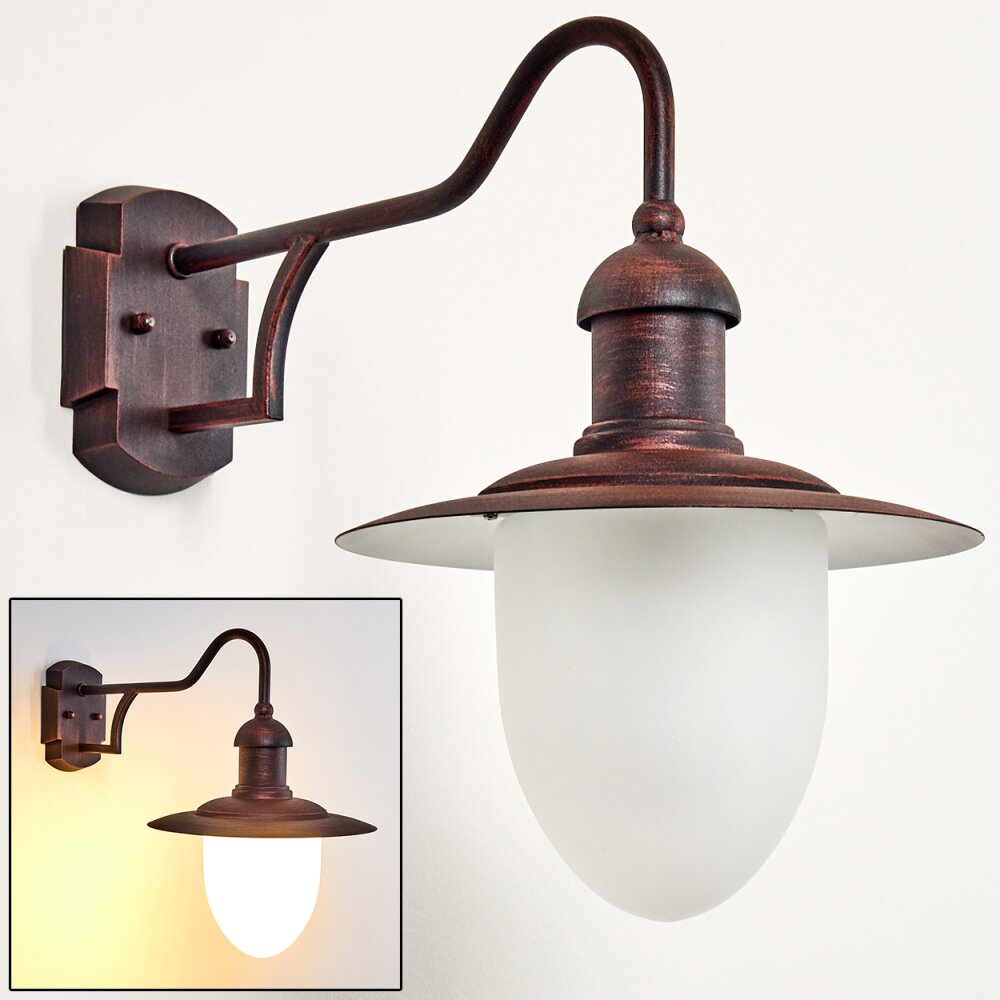 Surnu Außenwandleuchte Rostfarben, 1-flammig main product photo