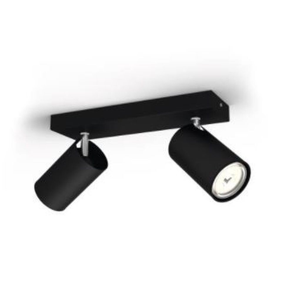 Philips Kosipo Deckenleuchte Schwarz, 2-flammig main product photo