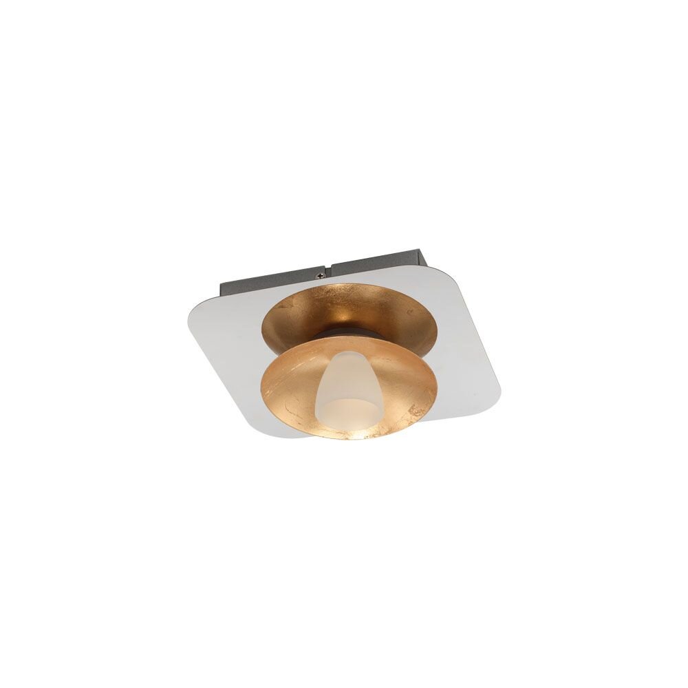 Eglo TORANO Deckenleuchte LED Chrom, Gold, 1-flammig main product photo