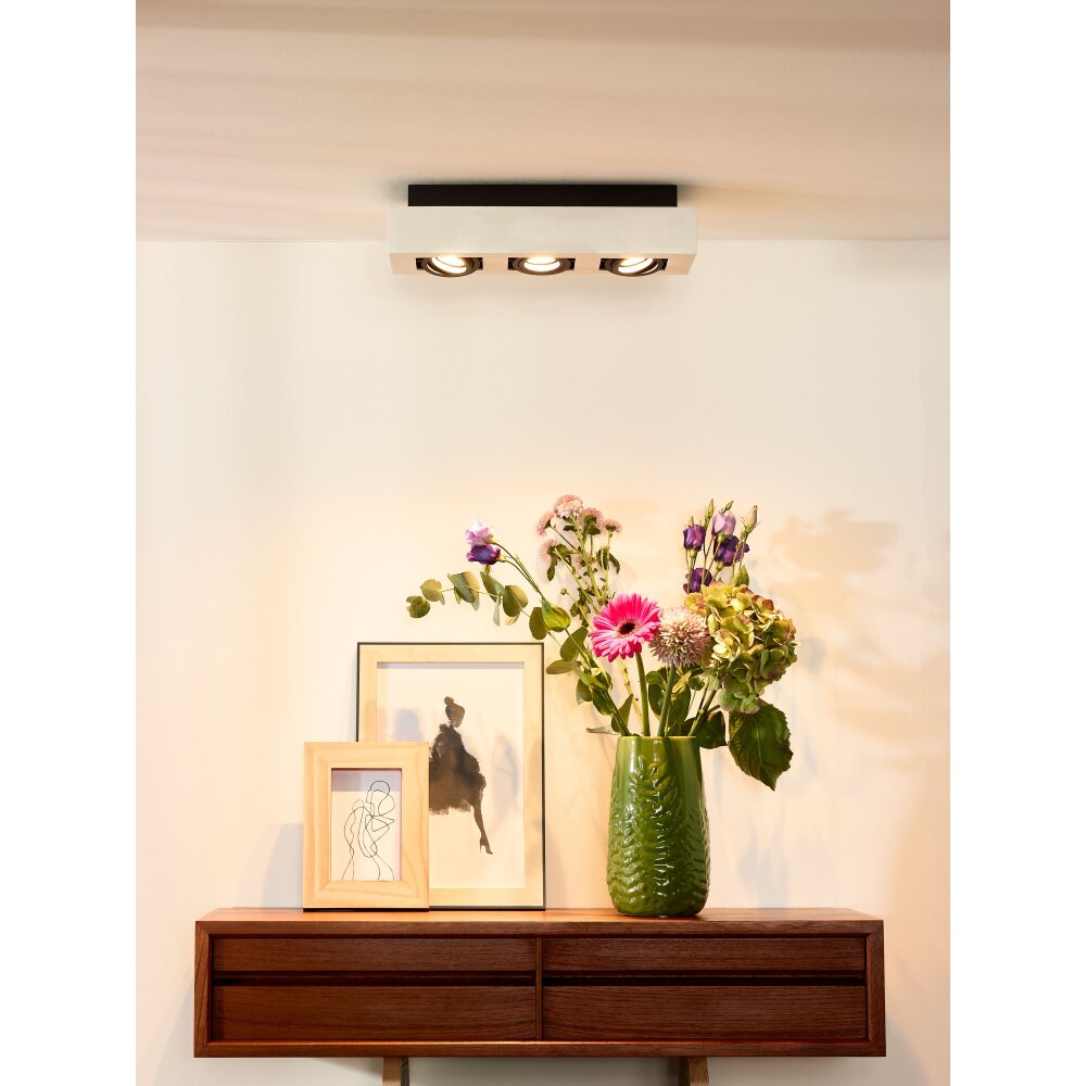 Lucide XIRAX Deckenleuchte LED Weiß, 3-flammig main product photo