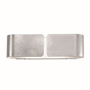 Ideal Lux CLIP Wandleuchte Silber, 2-flammig