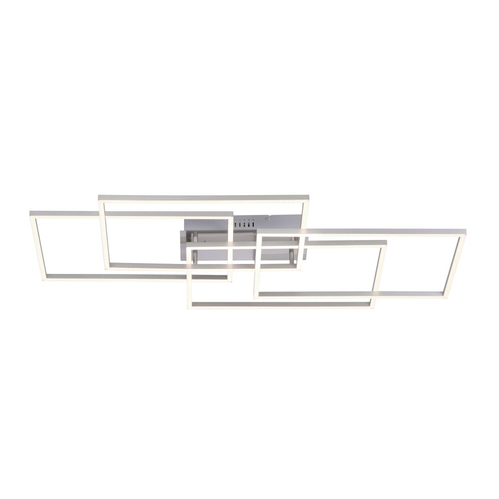 Leuchten Direkt IVEN Deckenleuchte LED Nickel-Matt, 4-flammig, Fernbedienung main product photo