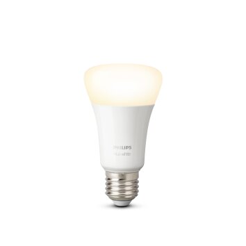 Philips Hue LED White E27 9,5 Watt 2700 Kelvin 806 Lumen