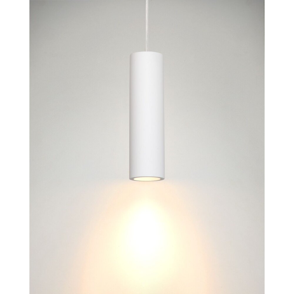 Lucide GIPSY Pendelleuchte Weiß, 1-flammig main product photo