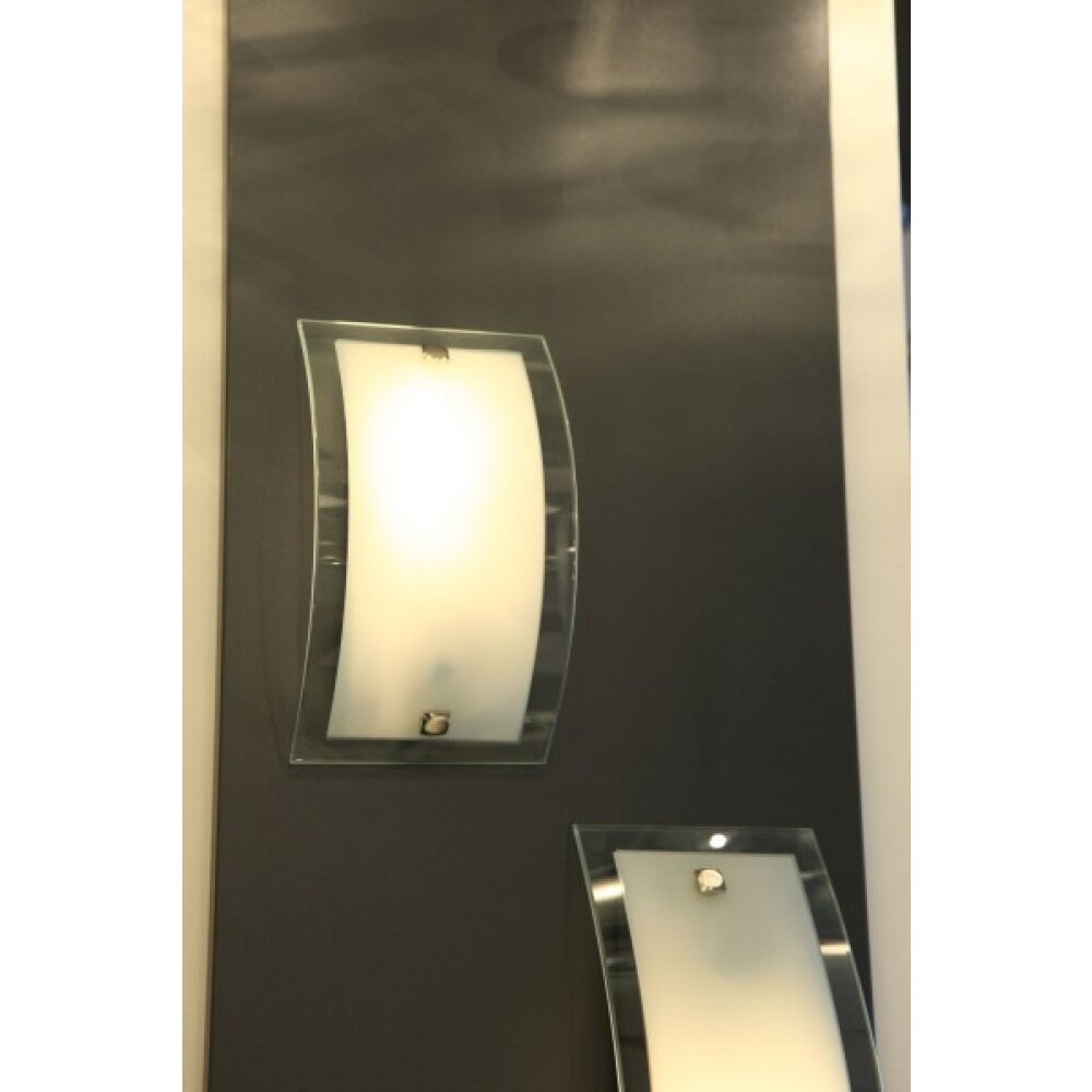 Brilliant Elysee Wandleuchte Edelstahl, 1-flammig main product photo