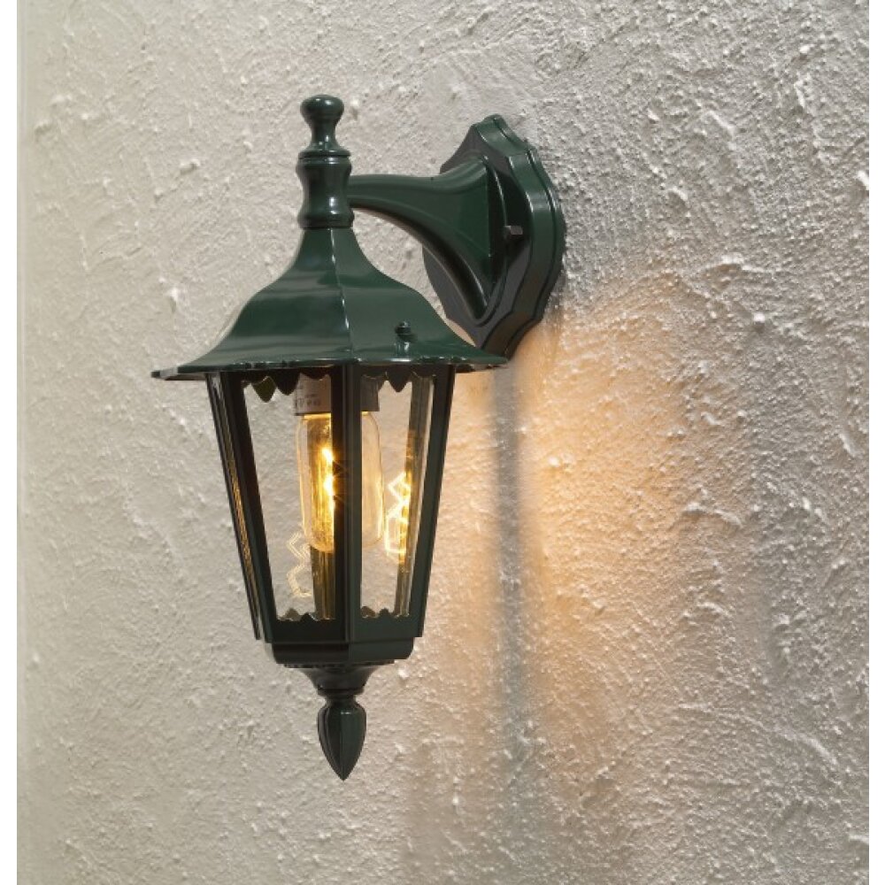 Konstsmide Firenze Wandleuchte Grün, 1-flammig main product photo