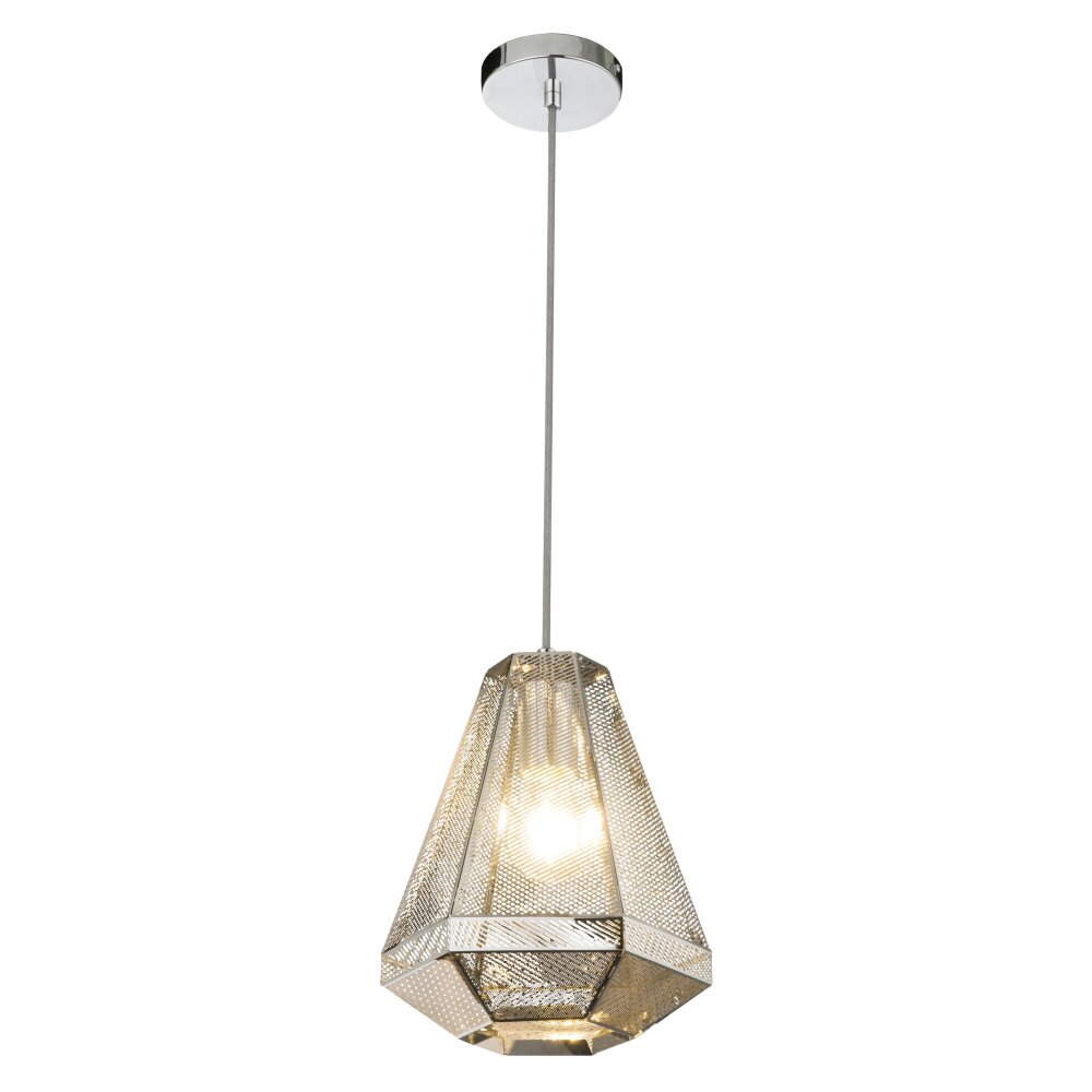 Globo BRANDON Hängeleuchte Chrom, 1-flammig main product photo