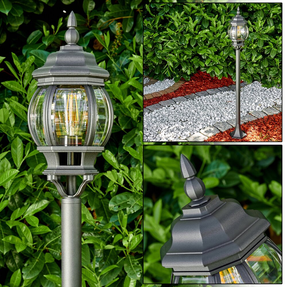 Lentua Außenstehleuchte Schwarz, 1-flammig main product photo