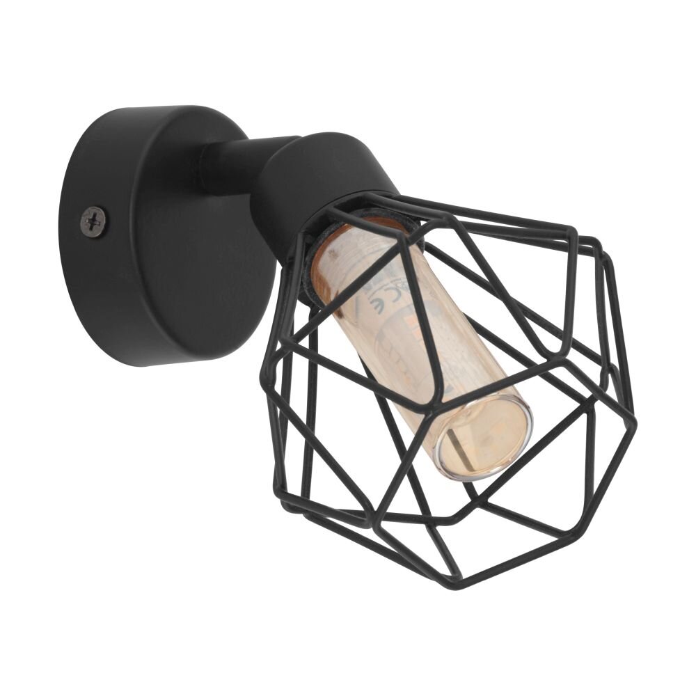 EGLO ZAPATA Wandspot LED Schwarz, 1-flammig main product photo