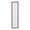 Leuchten Direkt FLAT Panel LED Schwarz, 1-flammig, Fernbedienung